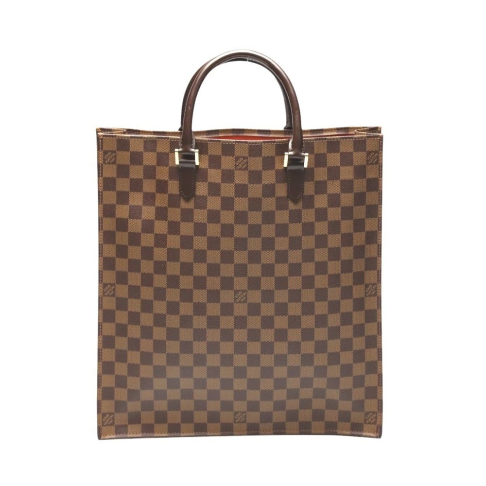 LOUIS VUITTON Brown Damier Canvas Tote Bag - Picture 2 of 15